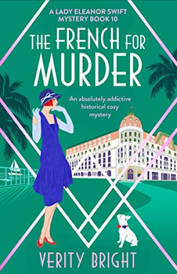 book cover of delightful cozy mystery The French for Murder by Verity Bright