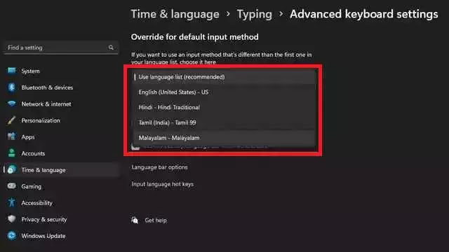 How to Change the Default System Language in Windows 11