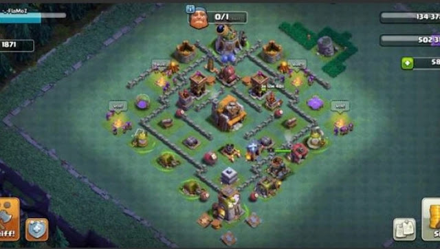 Mode Malam Base Aula Tukang Level 5