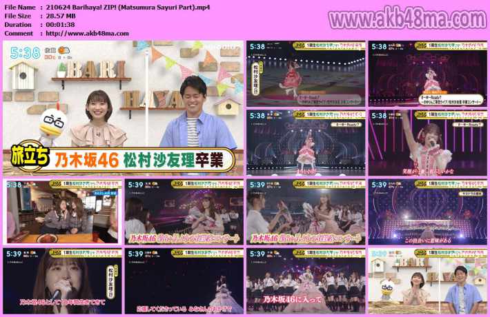 Matsumura Sayuri Part Matsumura Sayuri Part