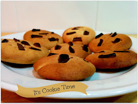 It's cookie time - galletas de chocolate y vainilla