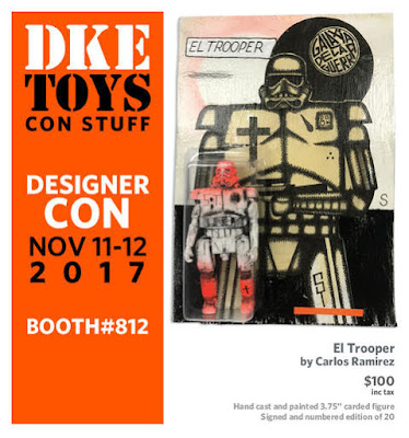 Designer Con 2017 Exclusive Star Wars El Trooper Resin Figure by Carlos Ramirez x DKE Toys
