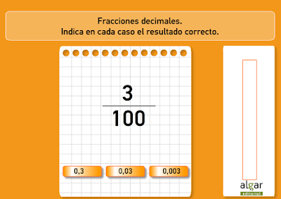 http://primerodecarlos.com/QUINTO_PRIMARIA/capicua5/capicua_5c_PA/C5_u08_106_3_FraccionsDecimals.swf