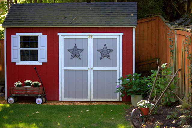 large garden sheds