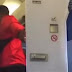 Photo and Video Awkward Moment Couple Were Caught Emerging From Plane Toilet Together