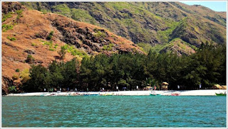 Anawangin cove Zambales beach view