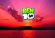 Ben Ten 10 Fans Logos Wallpapers in Classic Sunset background (ben ten free wallpapers logo sunset nights)