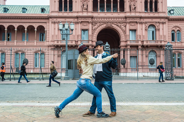 Argentina tango casa rosada buenos aires