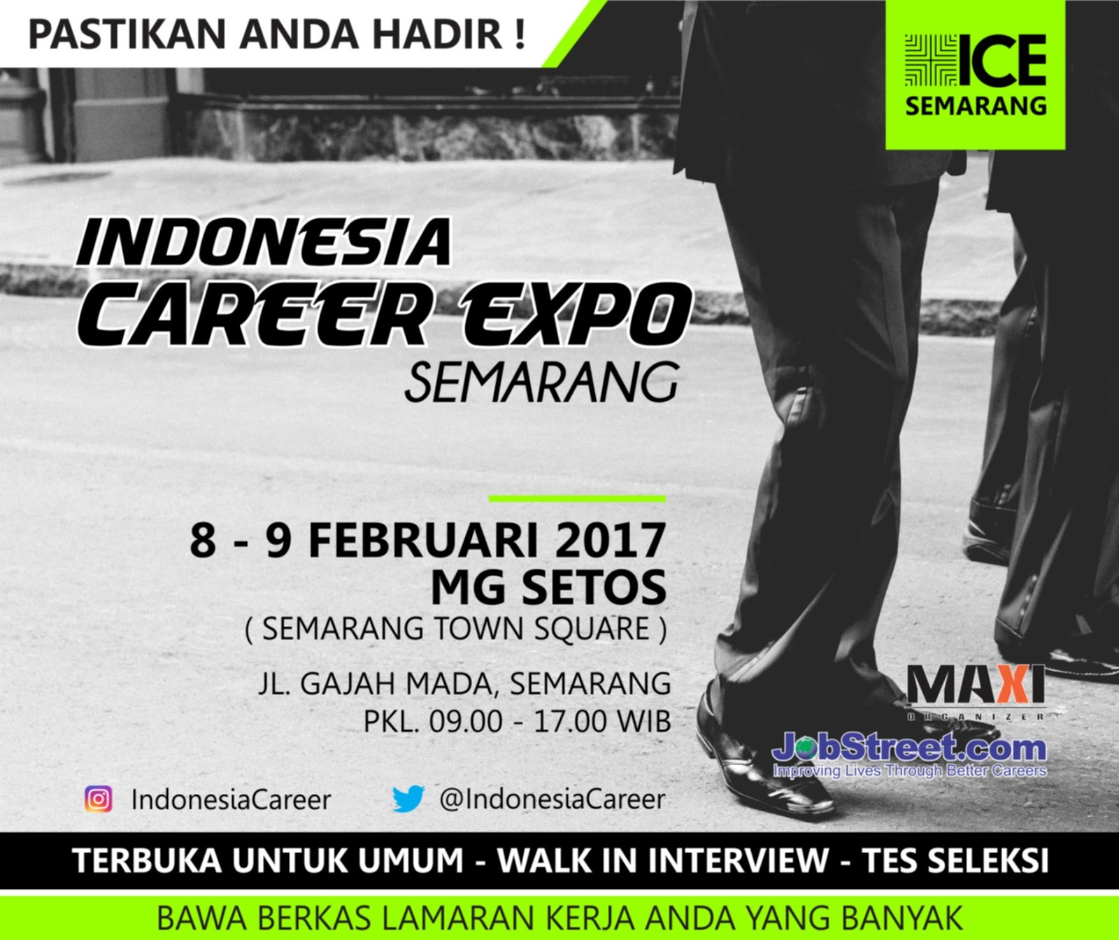 Bursa Kerja Indonesia Career Expo di MG Setos - Semarang 