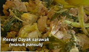 Resepi Sarawak: Resepi Ayam(manuk) PANSUH