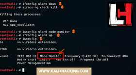 Check and Enable Monitor Mode Packet Injection in Kali Linux