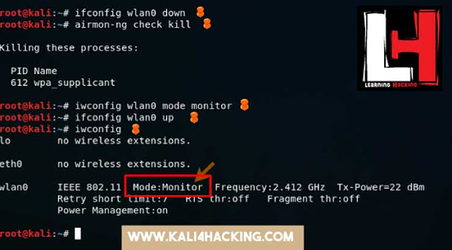 Check and Enable Monitor Mode Packet Injection in Kali Linux