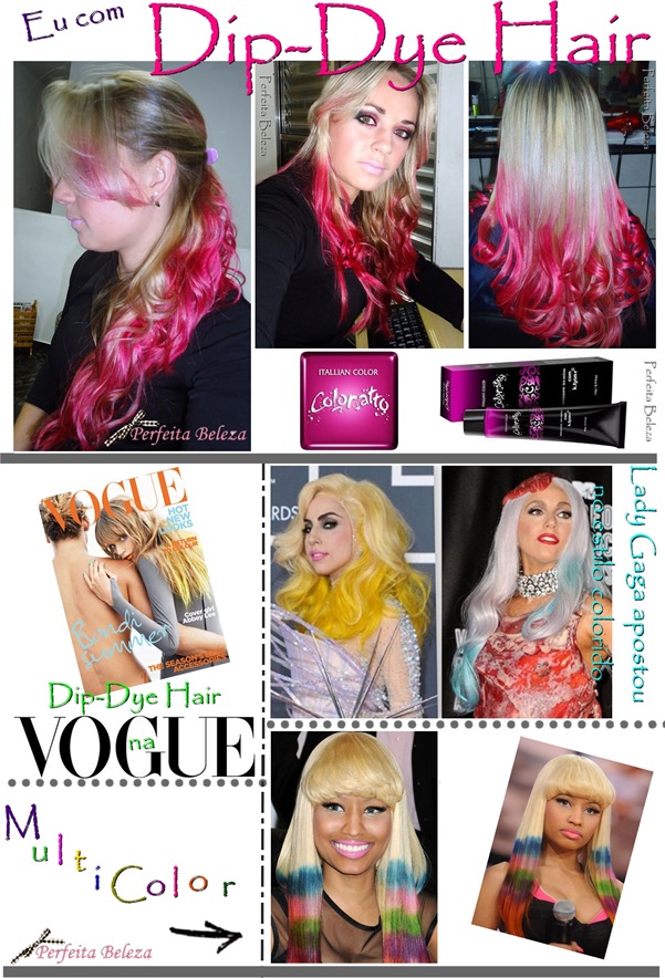 Dip-Dye Hair