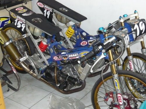SPAREPART  MOTOR MODIFICATION  CUSTOM DRAG: MODIF DRAG 