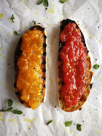 Katalāņu tomātmaize (pan con tomate)