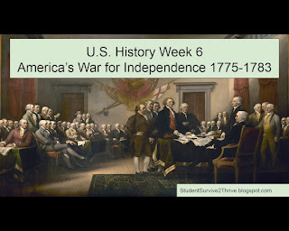 U.S. History Week 6 America’s War for Independence 1775-1783