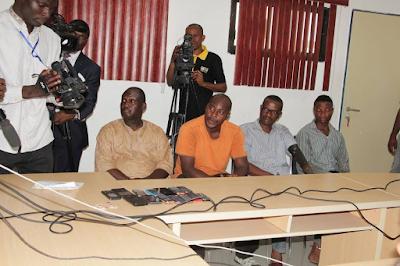 Police arrests notorious fraudsters that specialized in impersonating prominent Nigerians