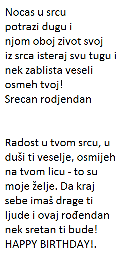 tekst čestitke za rođendan damarzisyl45's soup tekst čestitke za rođendan