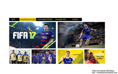 New Menu FIFA 17 For PES 2013 Style Created By PES-Wining 