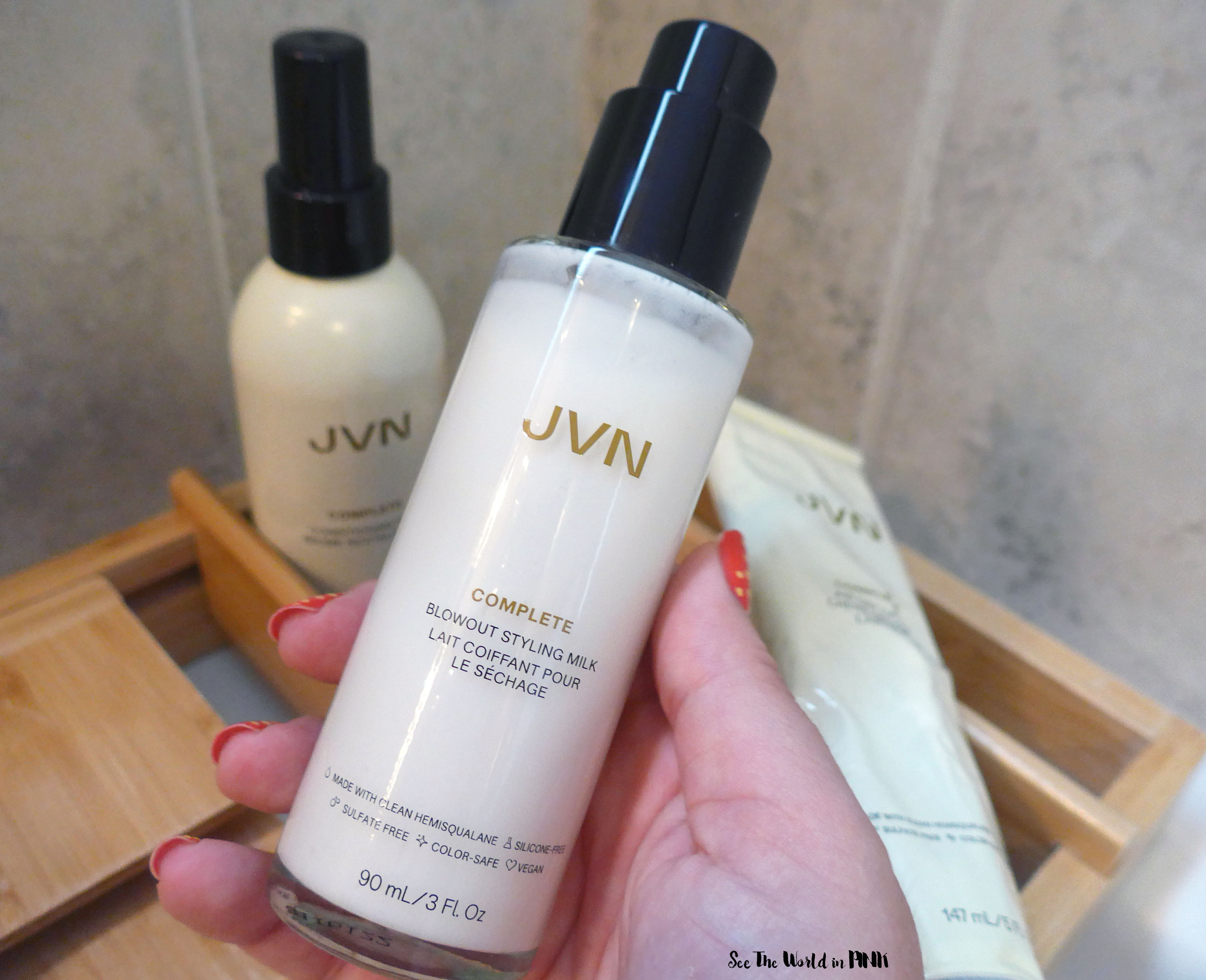 New JVN Hair Complete Blowout Styling Milk + 20% the JVN Website!