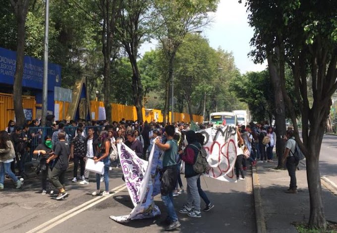Se registra enfrentamiento de estudiantes de la UNAM