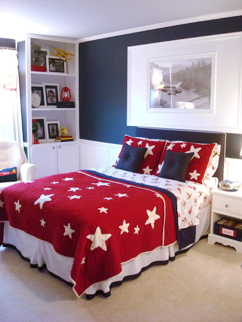 Red Boys Bedroom Ideas