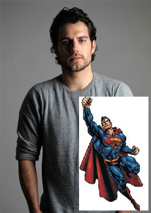 British actor Henry Cavill will be flying high as the new Man of Steel