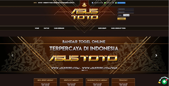 LINK ALTERNATIF ASUSTOTO BANDAR TOGEL ONLINE TERPERCAYA