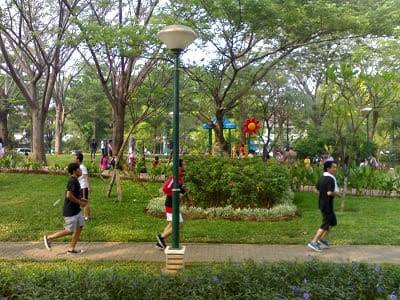 lokasi tempat olahraga jogging di jakarta