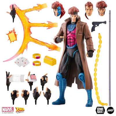 X-Men: The Animated Series Gambit Timed Edition 1/6 Scale Figure by Mondo x Marvel Comics