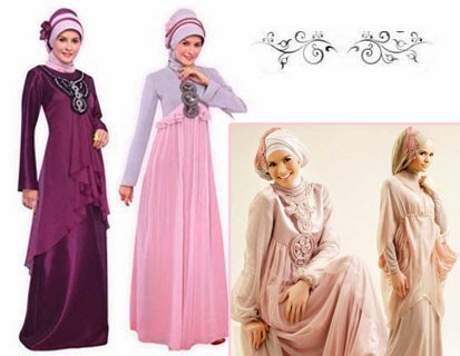 Trend Terbaru Model Gaun Busana Muslim Wanita
