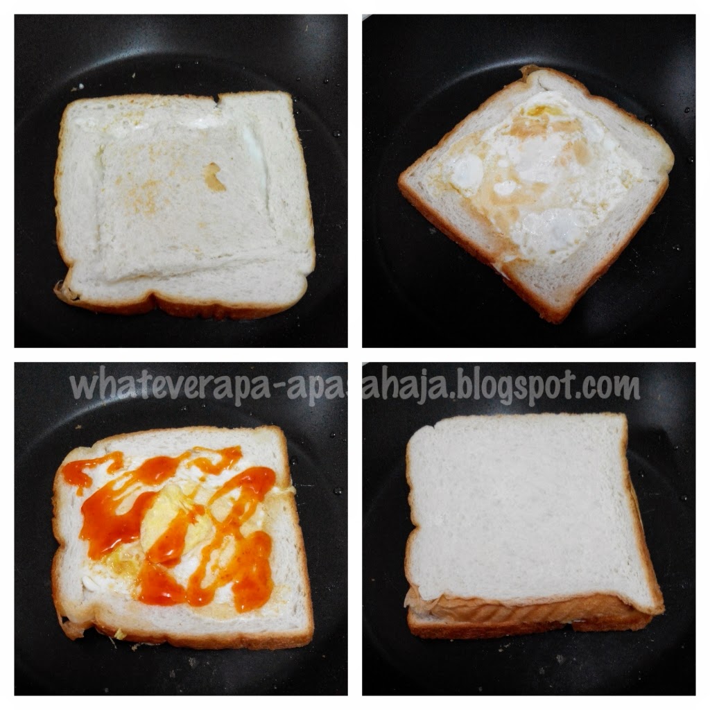 Simple breakfast for today : Roti tampal – Whatever Apa 