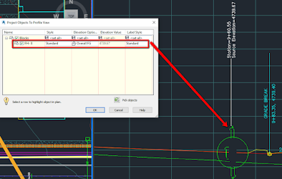 Project Objects to Profile in AutoCAD Civil 3D for Autodesk