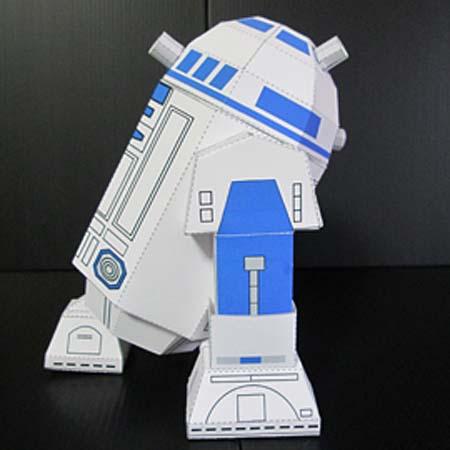 Make Your Own R2-D2 Papercraft