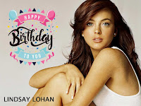 lindsay lohan, us diva most beautiful picture free download to celebrate her 33 birthday