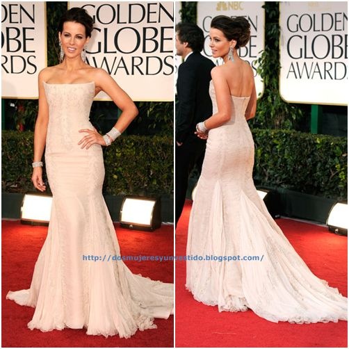 Kate Beckinsale arrives at the 69th Annual Golden Globe Awards-a