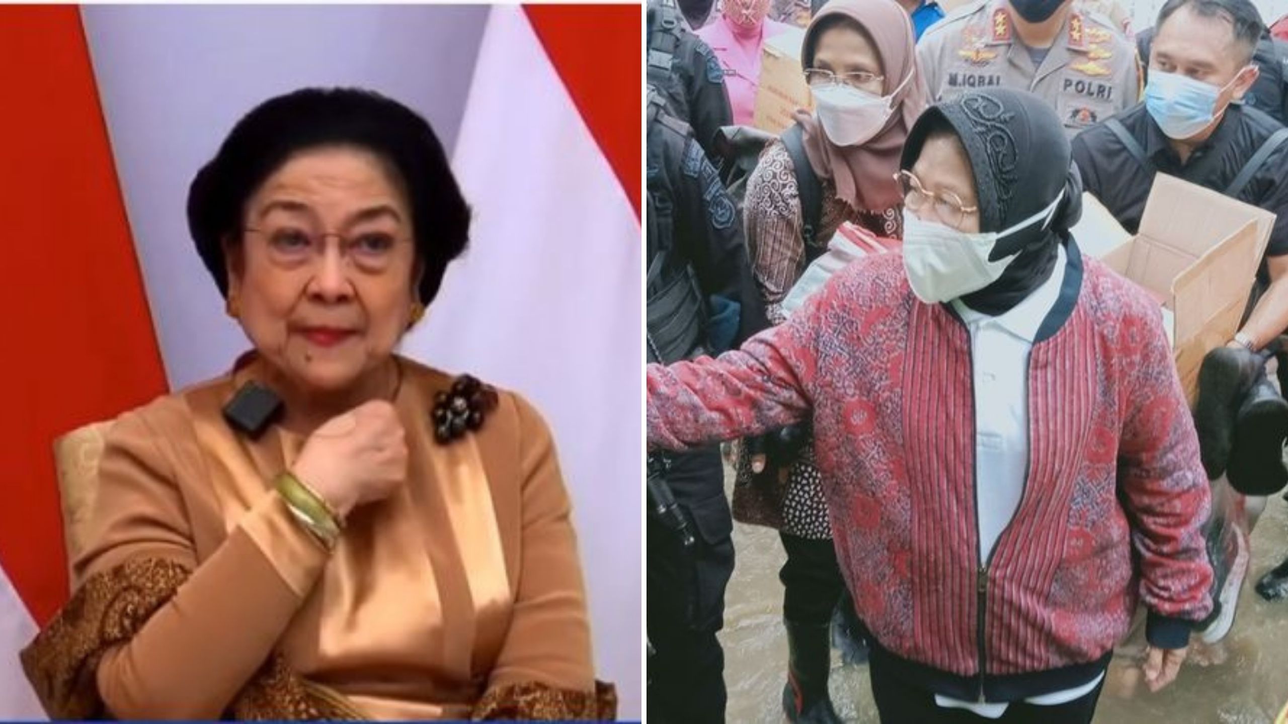 Tanya Alasan Risma Ngamuk Saat Tinjau Banjir di NTT, Megawati: Apa Kamu Ini Enggak Punya Hati?