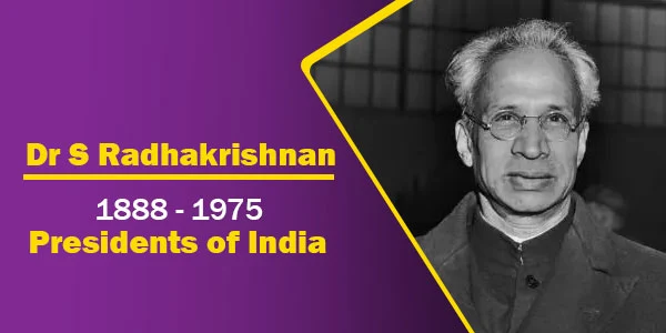 Dr S Radhakrishnan (1888 - 1975) | Presidents of India