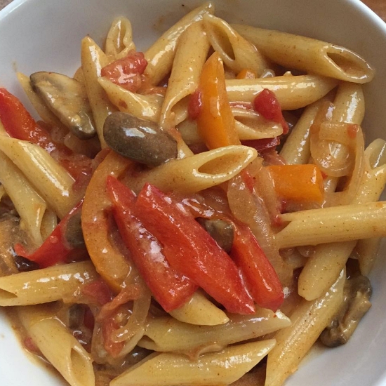 Chicken Fajita Pasta Recipe