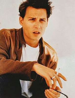 Johnny Depp Cool Men's Short Hairstyles