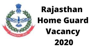 Home Guards Dept, Rajasthan Recruitment 2020 – Apply Online for 2500 Home Guard Posts