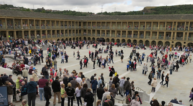 Halifax Piece Hall on opening day, 1st August 2017