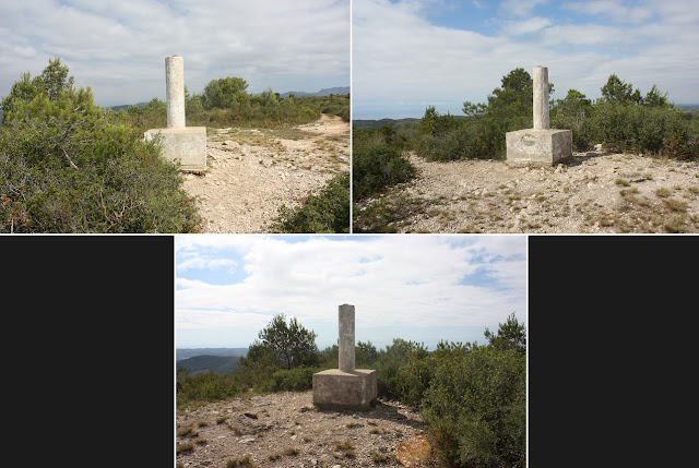 ALBINYANA - ERMITA SANT ANTONI - PUIG DE SANT ANTONI, Puig de Sant de Sant Antoni i vèrtex geodèsic