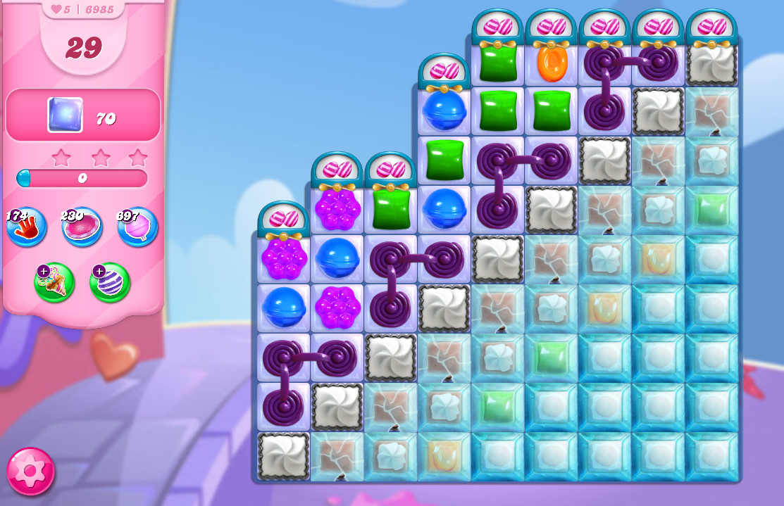 Candy Crush Saga level 6985