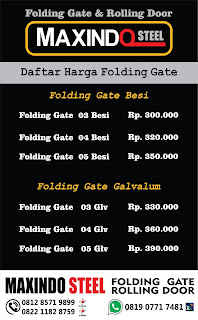 ROLLING DOOR TANGERANG | FOLDING GATE TANGERANG