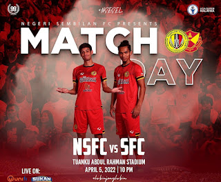 Live Streaming Negeri Sembilan FC vs Selangor FC Liga Super 2022