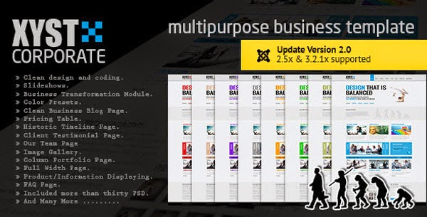 Xyst-Corporate Responsive Joomla Template
