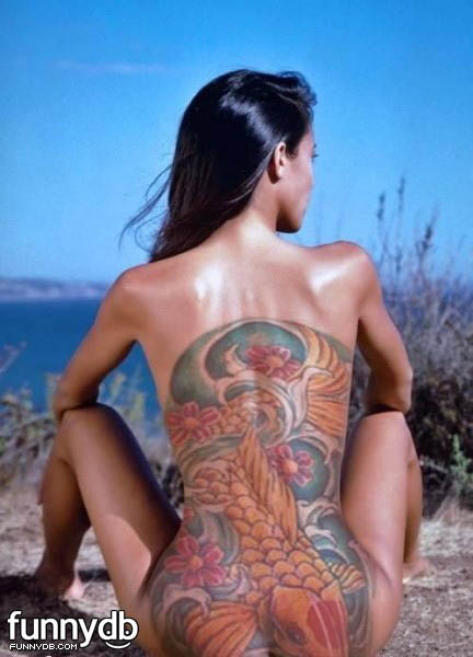 Hot girls and chicks with tattoos