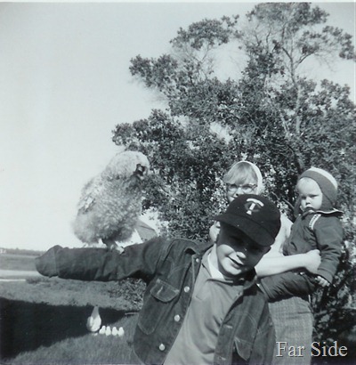 Carey, Connie ande Jody and the Owl