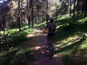 Unas fotos de nuestra ruta por el Carril del Gallo y el Eresma - Julio 2013